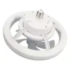 Ceiling Fan With LED Light Dimmable 3 Wind Speed Remote Control RGB Effect E Set