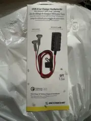 SCOSCHE USB-A-Car Charging Hardwire Kit HAO24820 NEW Dash Camera Kit Cont Record