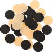 Totority Replacement Chess Pieces 32pcs Plastic Checkers for Long-Term Use Easy to Carry