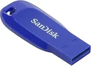 SanDisk 64GB Cruzer Blade USB 2.0 Flash Drive Blue