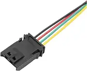 BIZOCA 4 Pin MX19004P52 MX19004S52 Auto Electric Housing Plug Waterproof Wiring Harness Connector MX19004S51 MX19004P51(Lavender)