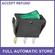 ONE Interior AC 250V/16A LED Rocker Switch On-Off 3 Pins Toggle Switch Universal