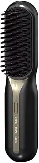 Electric Hot Comb Hair Straightener - Fast Heating, Portable, Anti-Scald, Ideal for Travel, Beard & Hair Styling A