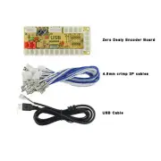 Quimat Zero Delay Arcade USB Encoder Board to Joystick for Mame Jamma PC DIY