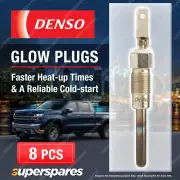 8 x Denso Glow Plugs for Chevrolet C1500 C2500 C3500 Tahoe Probe Diameter 5mm