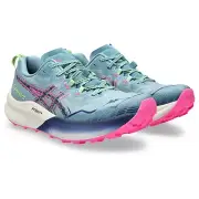 ASICS Women's Fujispeed 2 Trail Running Shoes, Gris Blue/Black