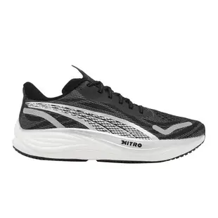Puma 慢跑鞋 Velocity Nitro 3 男鞋 黑 白 氮氣中底 緩衝 路跑 運動鞋 37774801