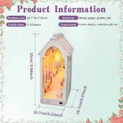 DIY Book Nook Kit Robust 3D DIY Bookends Easy to Assemble and Store xiNqg