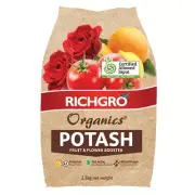 Richgro Organics Potassium Fruit and Flower Booster 2.5kg Fertiliser Graden Lawn