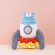 Spaceship Crochet, Handmade Crochet Amigurumi Toy Gift, Animal Amigurumi Toy