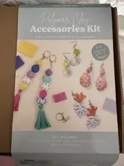 Anko DIY Polymer Clay Kit Accessories & Tools for Jewellery Making Craft Set