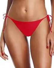 [Yonique] Women Thong Bikini Bottom String Tie Side Swimsuit Bottom Sexy Bathing Suit Bottom