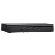 4-Channel Premium Impedance Matching Speaker Selector Switch 100W Per Channel