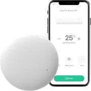 UanTii Smart IR Remote Control Tuya WiFi Infrared Universal Remote Controller for AC TV Smart AC Controller Compatible with Alexa Works with Google Home (White 1pcs)