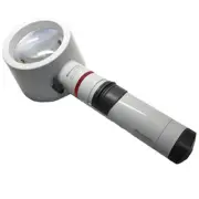 3X / 12D Eschenbach Incandescent Lighted Hand Held Stand Magnifier Model 1599103