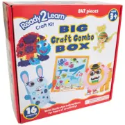 READY 2 LEARN Big Craft Combo Box - 800+ Pieces - 16 Projects