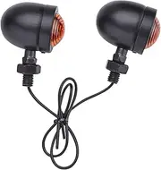 Turn Signal Indicator Universal Vintage Style Motorcycle Custom Turn Signal Light Cornering Lamp Turn Light Steering Lamp Direction Indicator