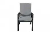 VI Burano Aluminium Outdoor Stackable Dining Chair with Cushion