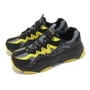Skechers x DC HERO Lander S BatMan Black Yellow Men Casual Shoes 802016-BKMT