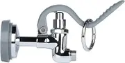 KWODE Pre-rinse Spray Valve Commercial Sink Faucet Sprayer Head Dish Sprayer Nozzle Replacement Kit for Pre Rinse Kitchen Faucet at Home Restaurant industrial Kitchens Chrome Polished-Grey