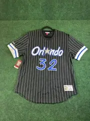Men's Mitchell & Ness NBA Orlando Magic 1994 Shaquille O'Neal Black Mesh Jersey