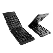 Foldable Bluetooth Keyboard, Pocket-Sized Wireless Travel Folding Keyboard fo...