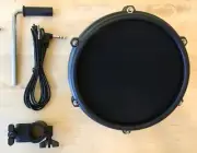Alesis Nitro 8 Inch Single-Zone Mesh Pad Expansion Pack- 8" Drum,Clamp,Cable / 1