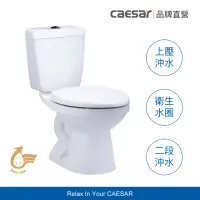 在飛比找momo購物網優惠-【CAESAR 凱撒衛浴】金級省水馬桶 CF1325/CF1