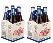 8 Bottles of Coca-Cola Coke Quebec Maple Flavored Soft Drink 355ml Each