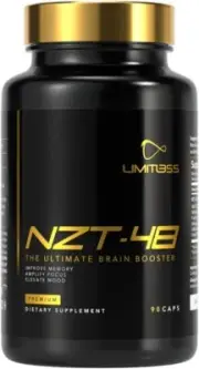 NZT-48 Premium Brain Booster - Nootropic - Brain Supplement for Memory + Focus +
