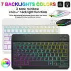 Backlit Keyboard w/ Mouse For Samsung Galaxy Tab A9+ A8 S10+ S9 FE S8 S7 S6 Lite