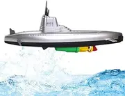 Submarine Figure | Water Toy for Bath,Electric Submarine Model Toy, Swimming Pool Water Toy, Bathtub Submarine Floating Toy for Kids