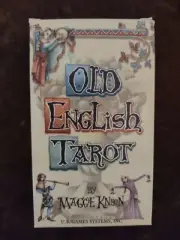OLD ENGLISH TAROT DECK By Maggie Kneen 78 Cards Booklet US Games NEW