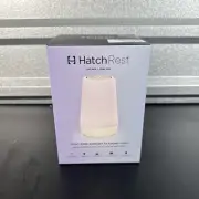HATCH BABY 2ND GEN. REST SOUND MACHINE NIGHT LIGHT, ALARM, WHITE NOISE, NEW