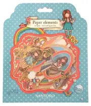 Studio Light Gorjuss Paper Cut Out Embellishments 142/Pkg-Nr. 11, Elements,2Pk