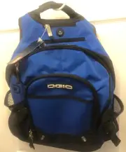 OGIO Street Backpack Blue & Black New with Tags Travel Carry On Commuter Bag