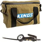 Adventure Kings Canvas Air Compressor Bag + 3in1 Ultimate Air Tool Tyre Deflator