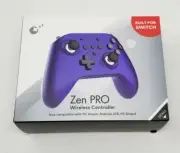 New Gulikit Zen Pro Wireless Controller Nintendo Switch PC Android iOS Purple