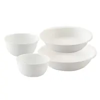 在飛比找蝦皮商城優惠-【康寧 Corelle】純白系列4件式碗公組