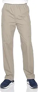 [Landau] Men's Essentials Relaxed Fit 7-Pocket Elastic Cargo Scrub Pants 8555