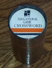 Beston Educational Word Game CROSSWORD Taiwan Cylinder cup Timer Letter Dice NEW