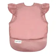 Tiny Twinkle - Mess-Proof Apron Bib - Taupe