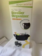 Ethan & Emma On The Go Stroller Organizer Caddy Universal Fit Insulated Cup Hold