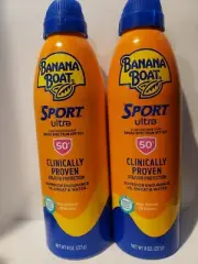 Banana Boat Sport Ultra Sunscreen SPF50+ ( 2 pack) "Proteccion Solar UVA/UVB"