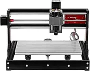Mingzhe Upgrade Version CNC 30*18 PRO GRBL Control DIY Mini CNC Machine 3 Axis Pcb Milling Machine Wood Router Engraver wi Offline Controller wi ER11 and 5mm Extension Rod Working Area 300*180x40mm
