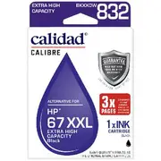 Calidad HP Alternative 67XXL Black Ink Cartridge