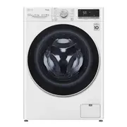 LG 10kg/6kg Front Load Washer Dryer Combo - White