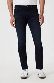 Mavi Jeans Jake Slim Fit Jeans in Midnight Austin at Nordstrom, Size 28 X 30