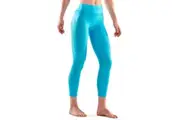 Skins Series-3 WomenS 7/8 Tights Cyan Running Activewear
