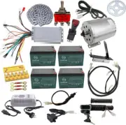 48V 1800W Electric Motor Controller kit Battery Scooter ATV Go Kart Cart E bike